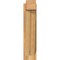 Ekena Millwork Traditional Block Rough Sawn Outlooker, Western Red Cedar, 6"W x 18"D x 26"H OUT06X18X26TRA05RWR - alternate 2